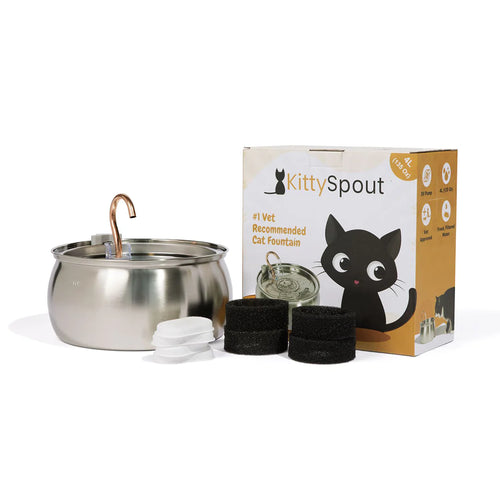 The KittySpout™ - Health & Happiness Cat Kit